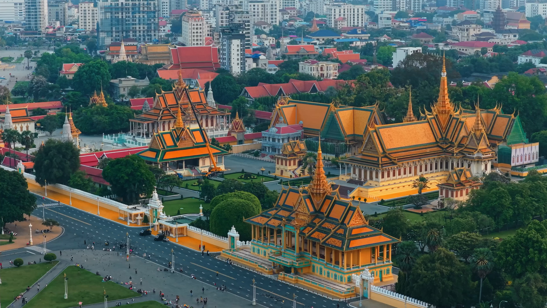 Phnom Penh outdoor community