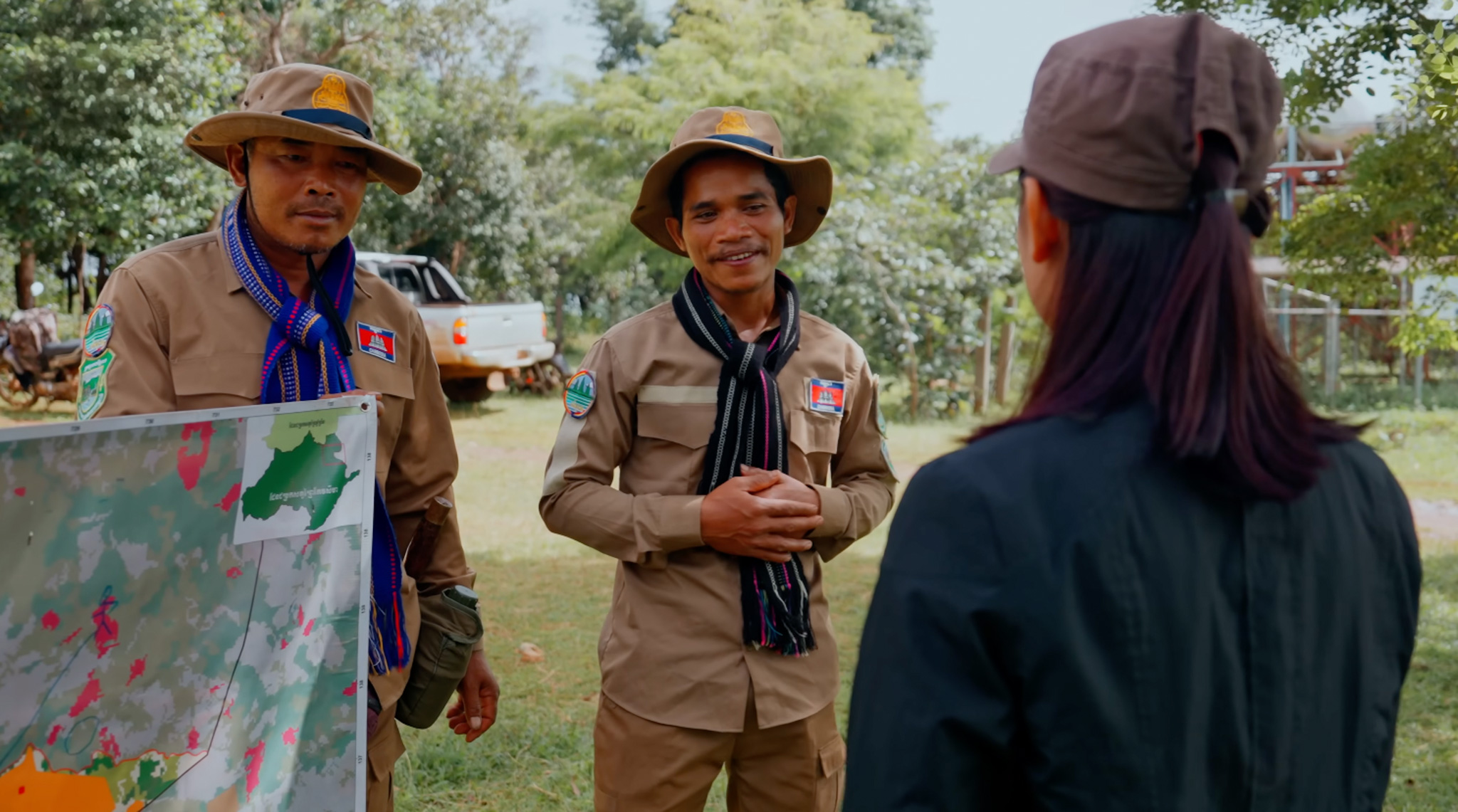 O'Porong community patrol members