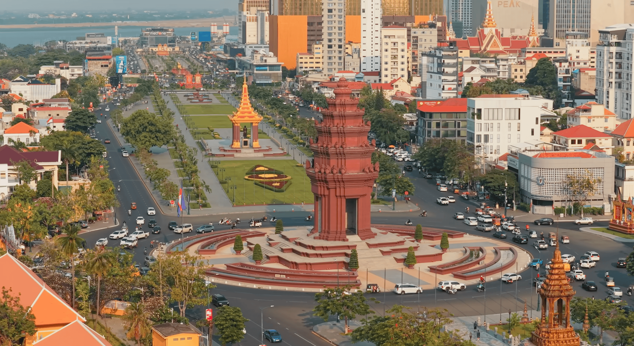 Monumental Heart of Phnom Penh